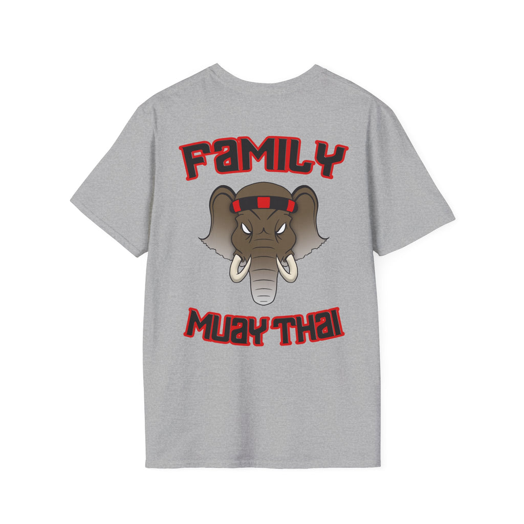 T-Shirt Éléphant Tribal – Motif Poche Discret | Family Muay Thai