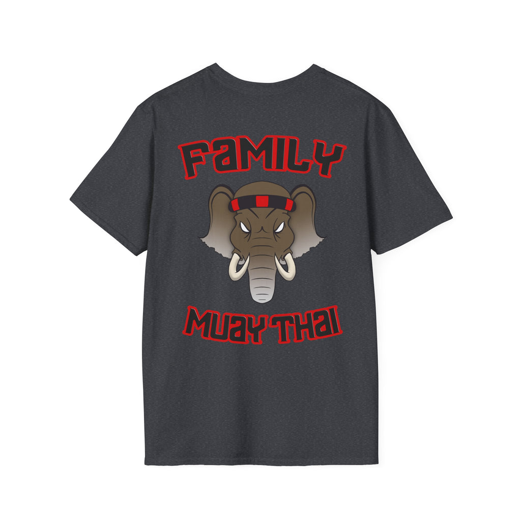 T-Shirt Éléphant Tribal – Motif Poche Discret | Family Muay Thai