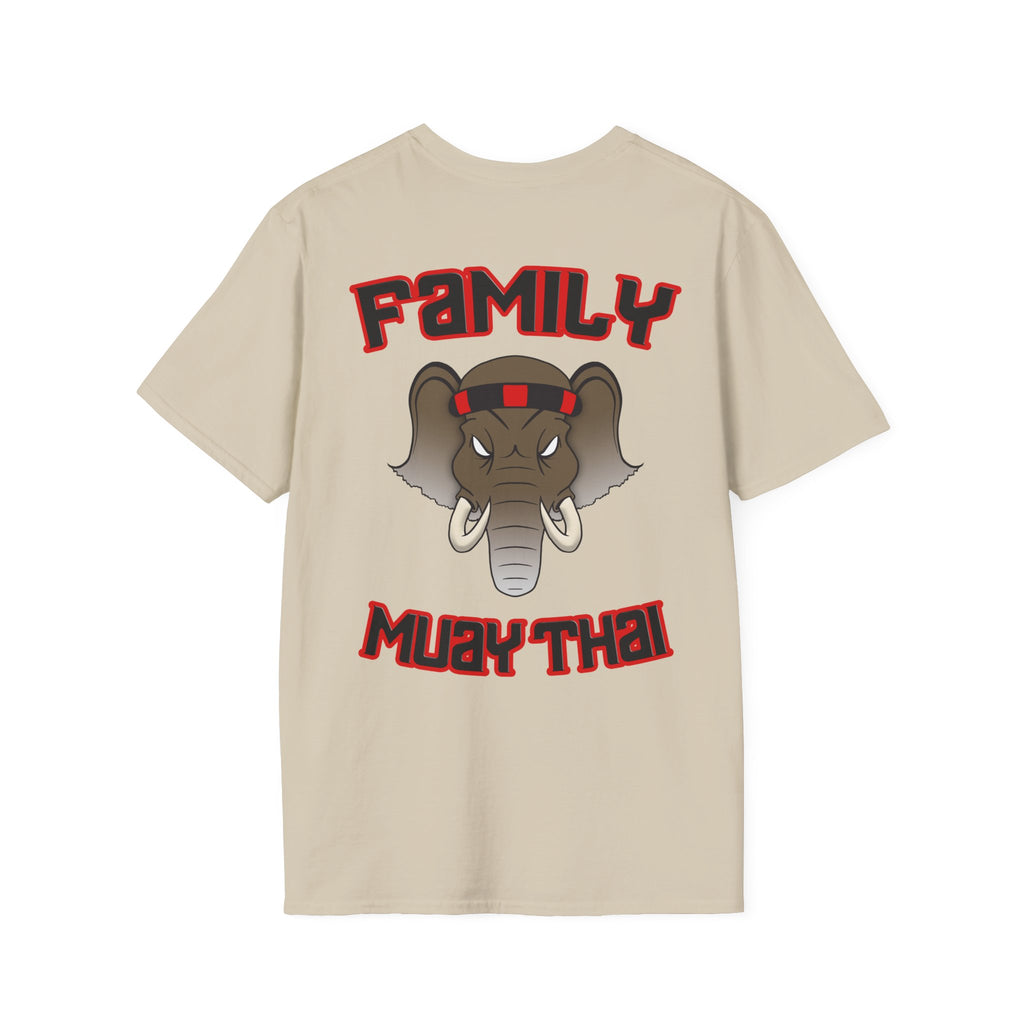 T-Shirt Éléphant Tribal – Motif Poche Discret | Family Muay Thai