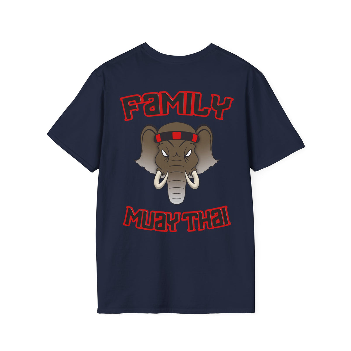 T-Shirt Éléphant Tribal – Motif Poche Discret | Family Muay Thai