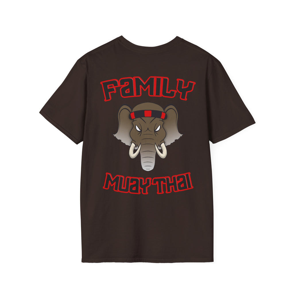 T-Shirt Éléphant Tribal – Motif Poche Discret | Family Muay Thai