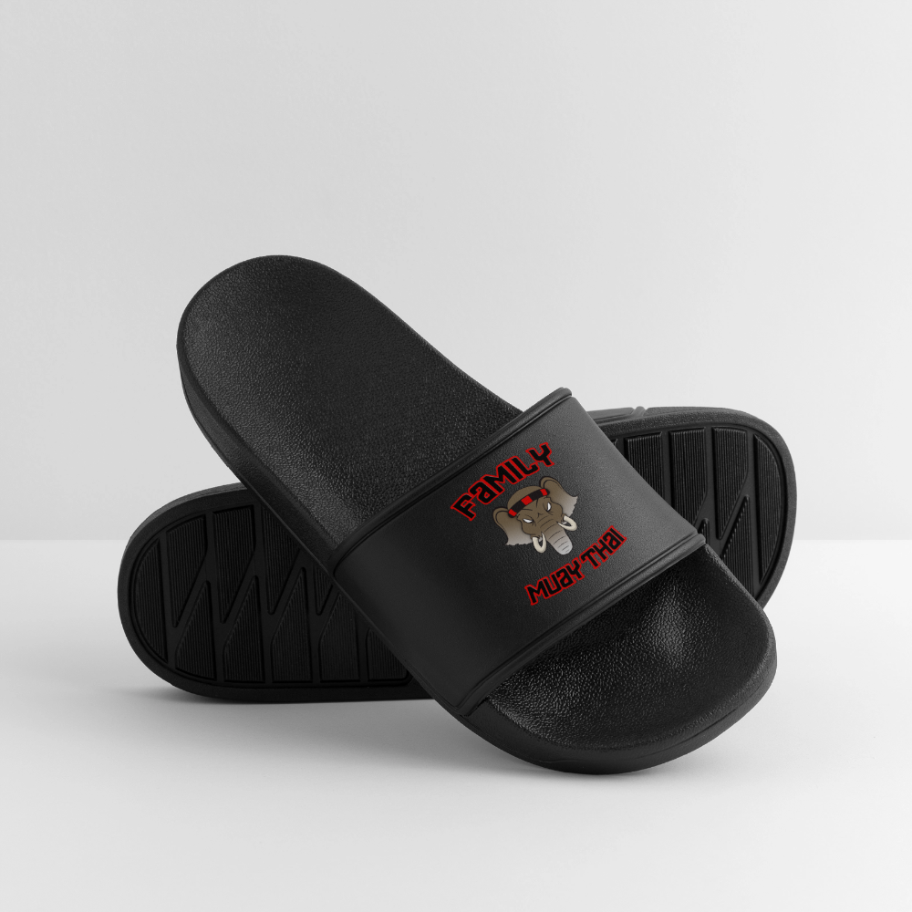 Claquettes Family Muay Thai homme et femme – noir
