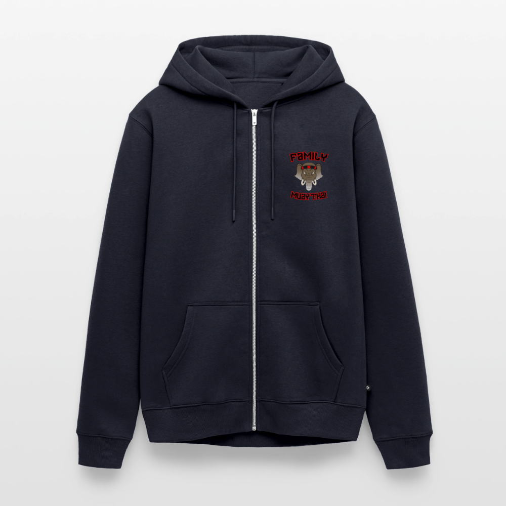 Veste à capuche Premium Homme - bleu marine