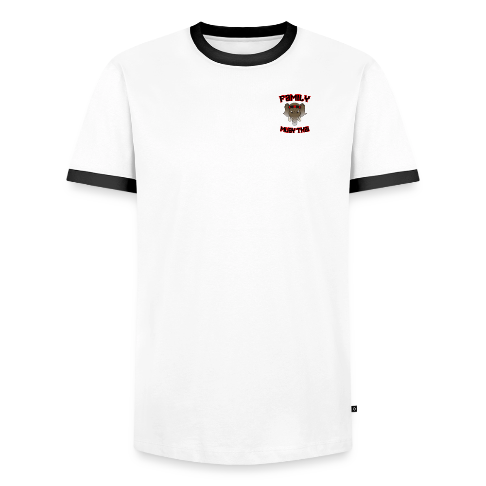 Men's Ringer Shirt - white/black