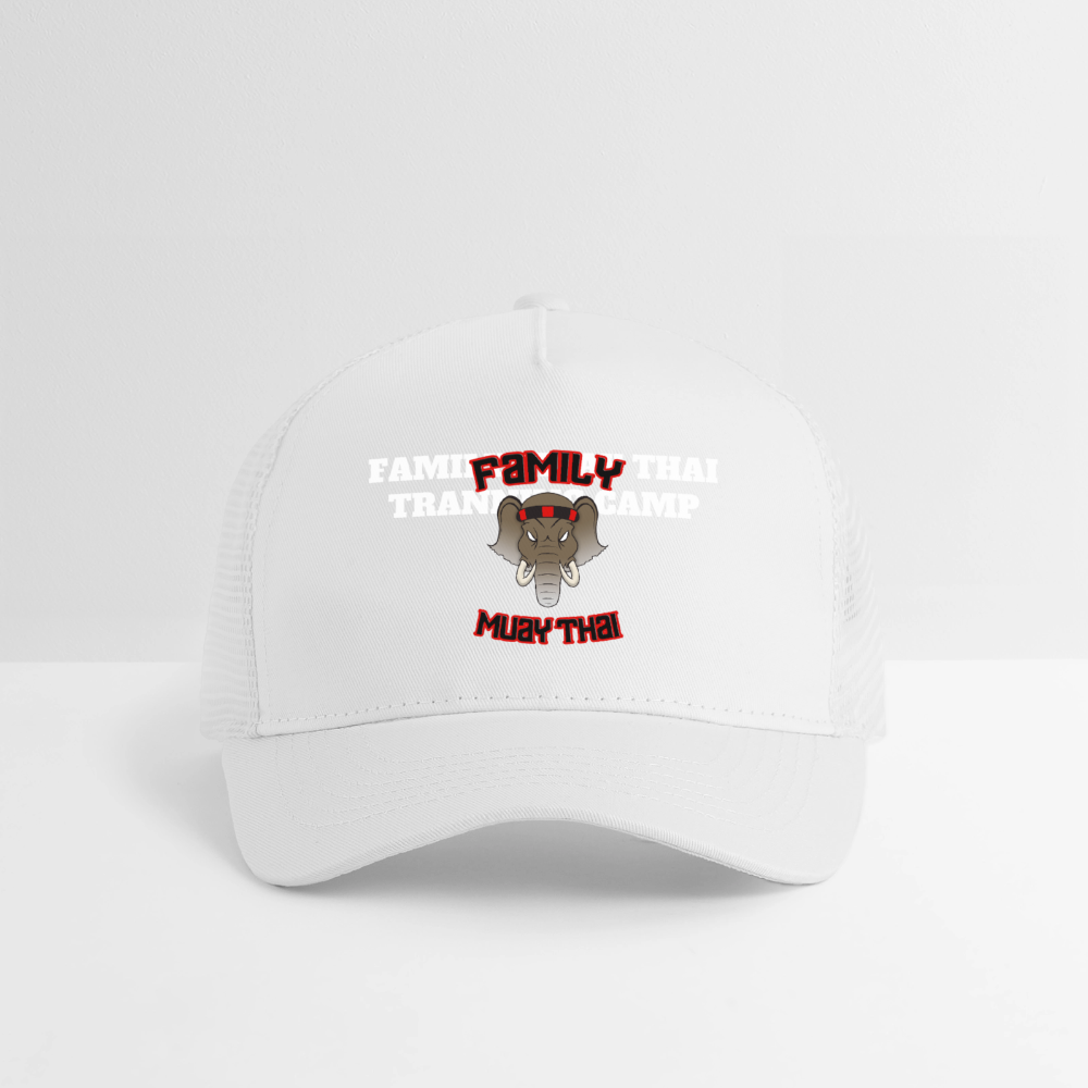 Casquette trucker enfant - blanc