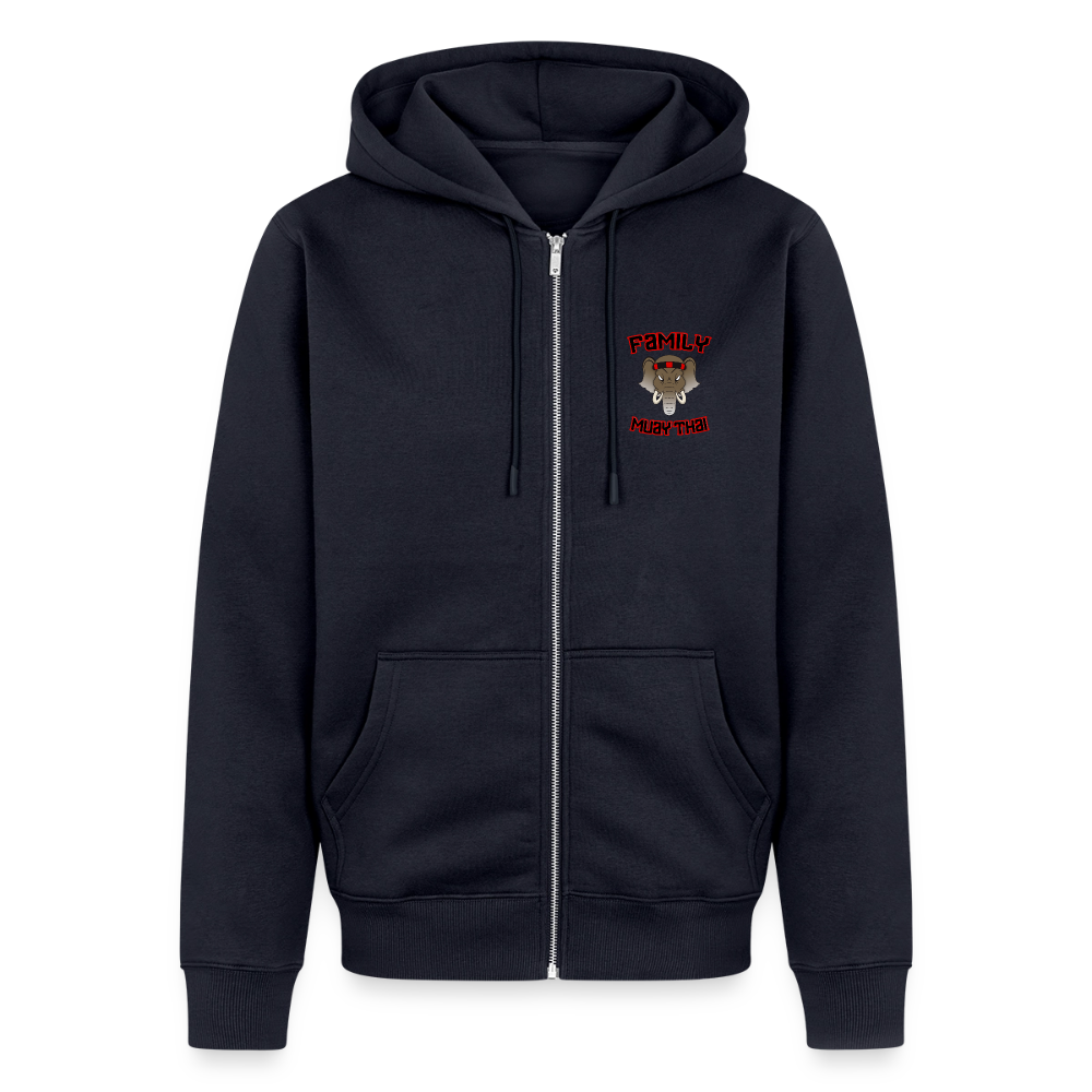 Veste à capuche Premium Homme - bleu marine