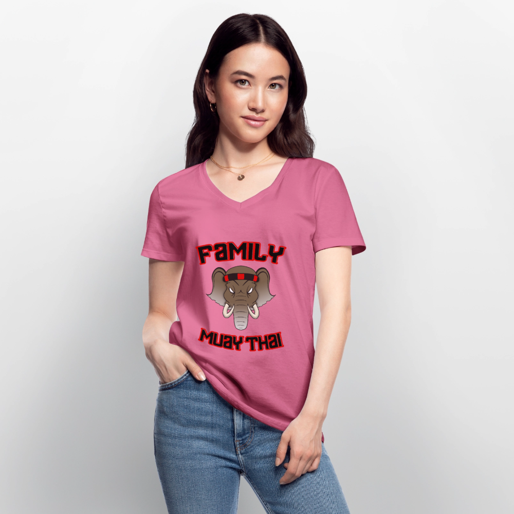 Classic Women’s V-Neck T-Shirt - pink