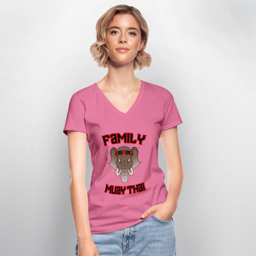 Classic Women’s V-Neck T-Shirt - pink