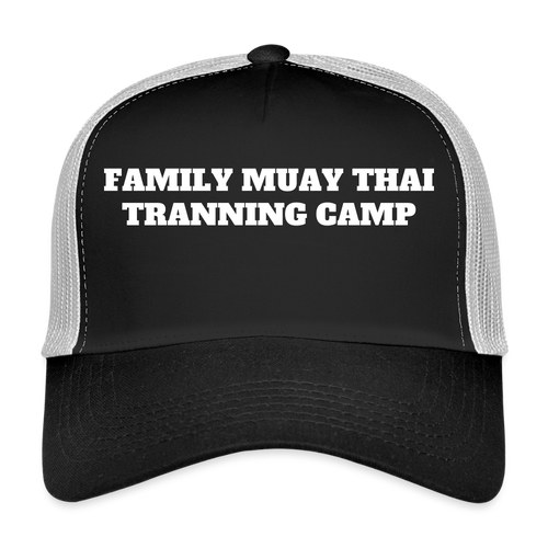 Trucker Cap - noir/gris pierre