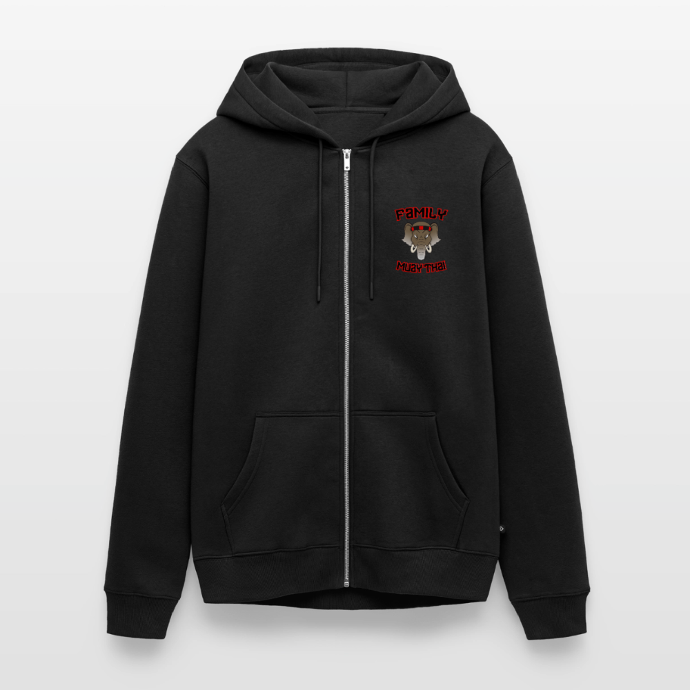 Veste à capuche Premium Homme - noir