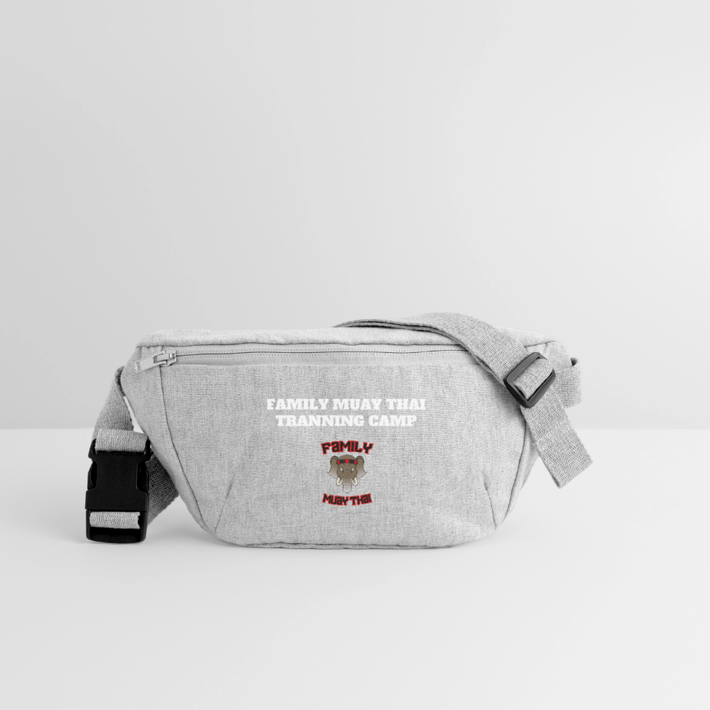 Sac banane recyclé Stanley/Stella - gris chiné