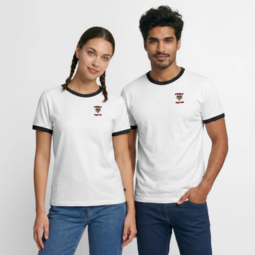 Men's Ringer Shirt - white/black