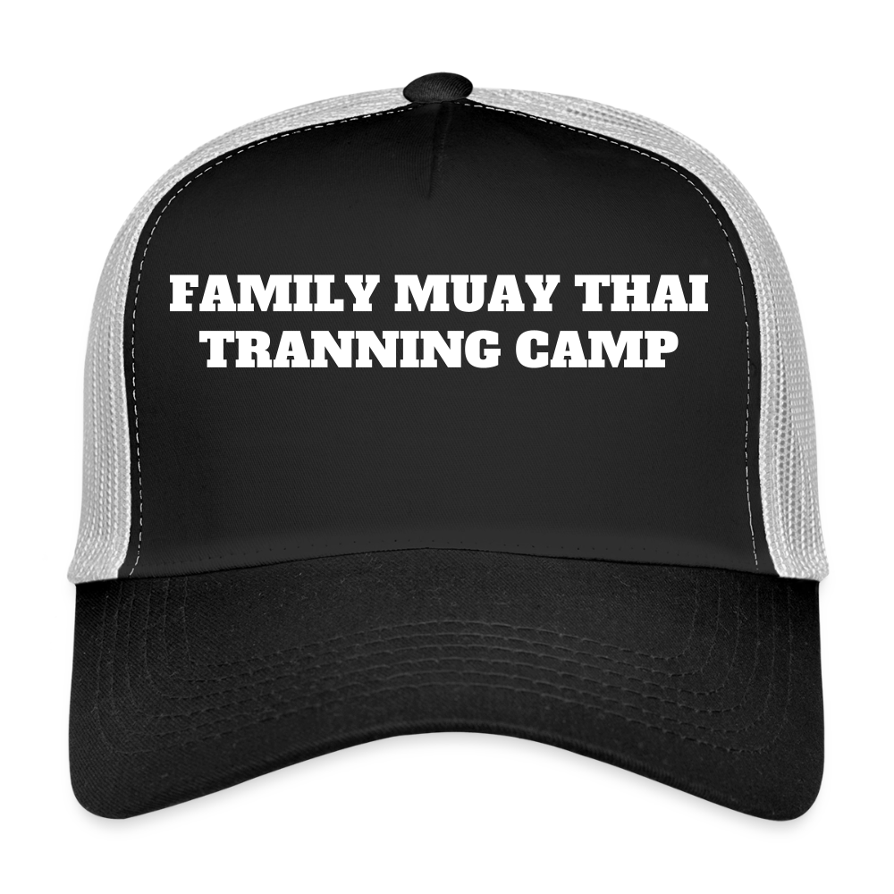 Trucker Cap - noir/gris pierre