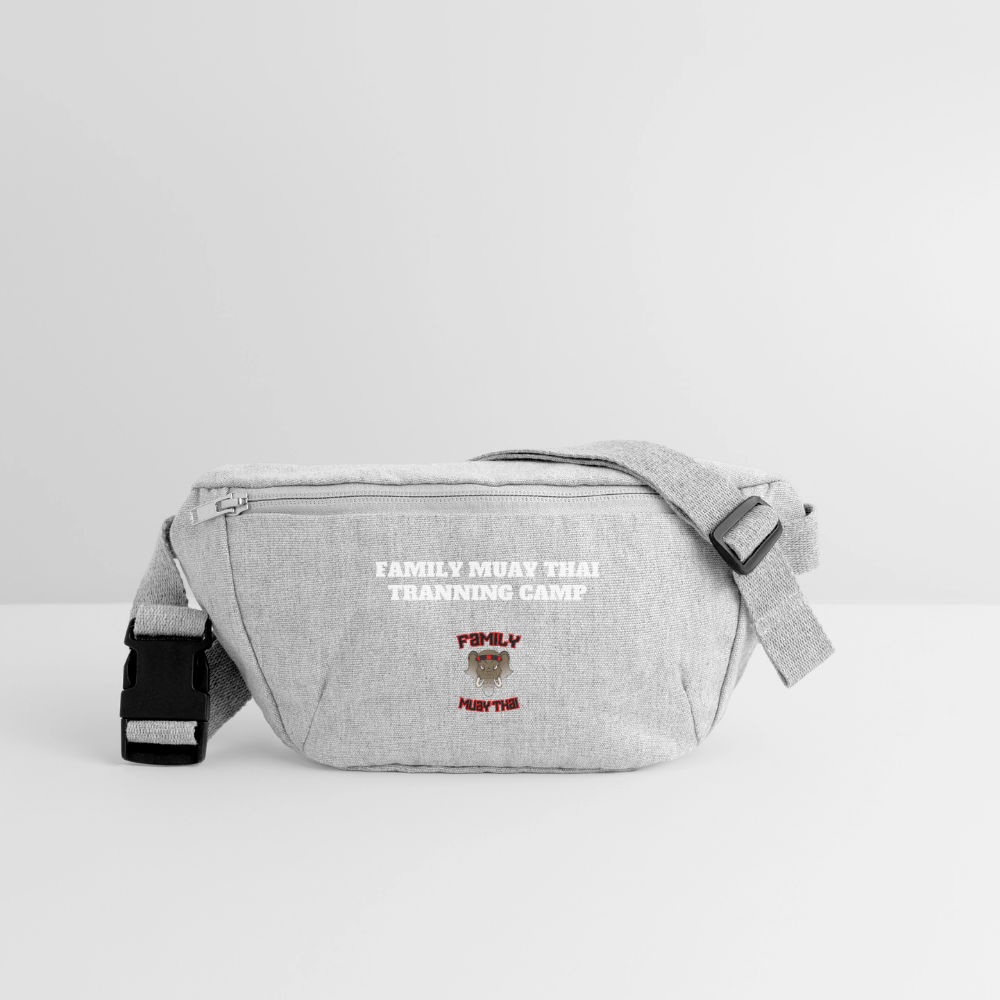 Sac banane recyclé Stanley/Stella - gris chiné
