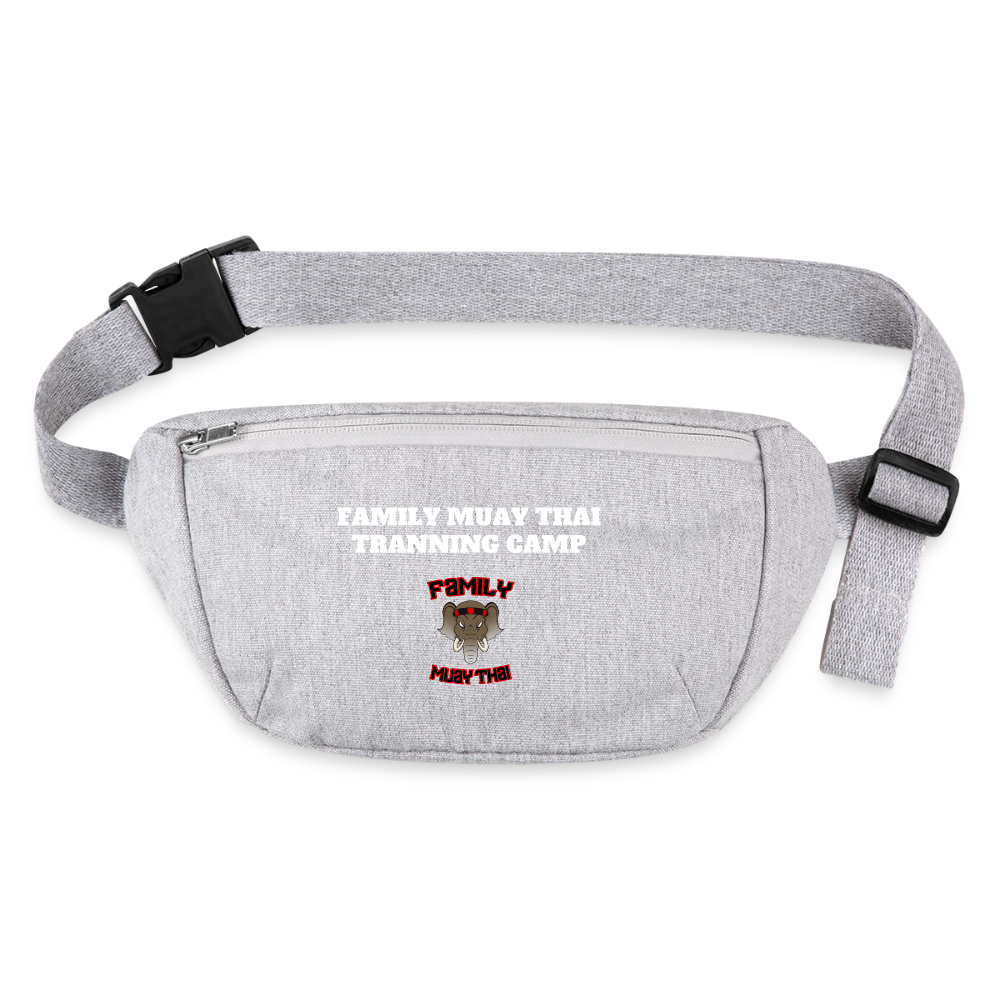 Sac banane recyclé Stanley/Stella - gris chiné