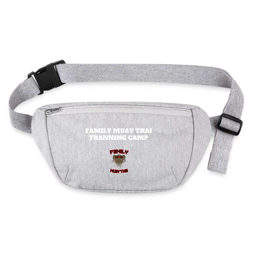 Sac banane recyclé Stanley/Stella - gris chiné