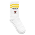 Chaussettes de tennis - blanc/jaune