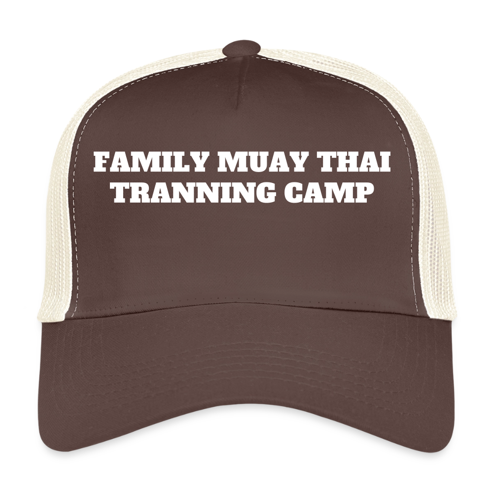 Trucker Cap - marron/beige