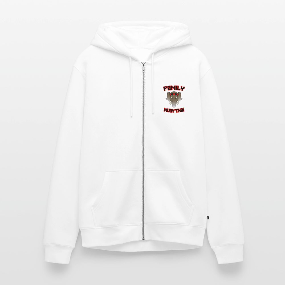 Veste à capuche Premium Homme - blanc