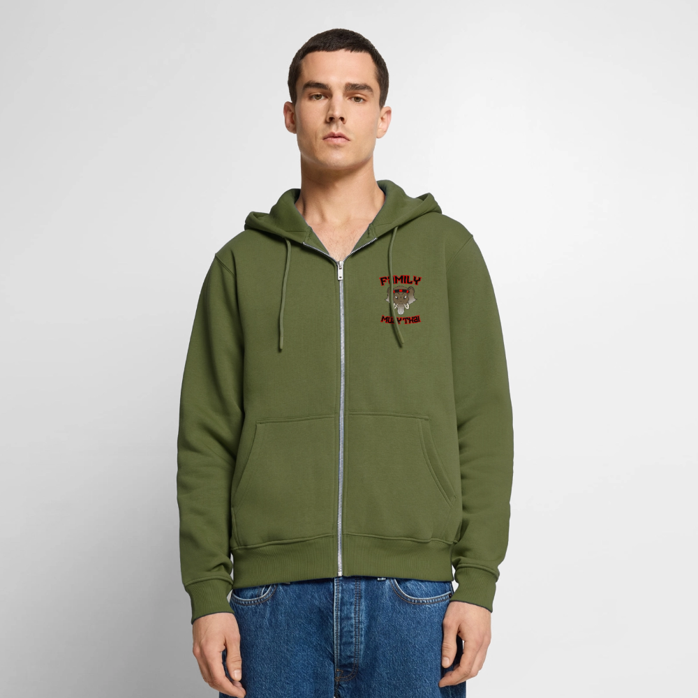 Veste à capuche Premium Homme - kaki