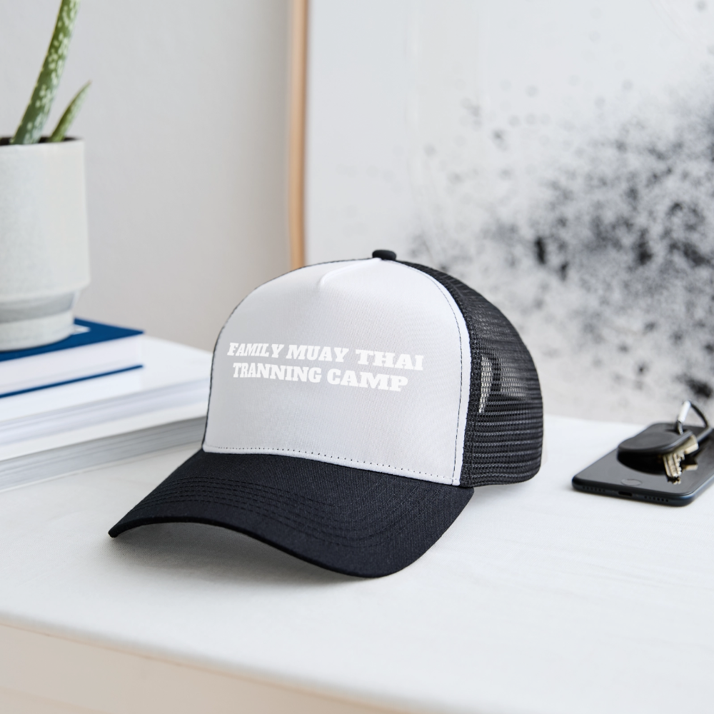 Trucker Cap - blanc/noir