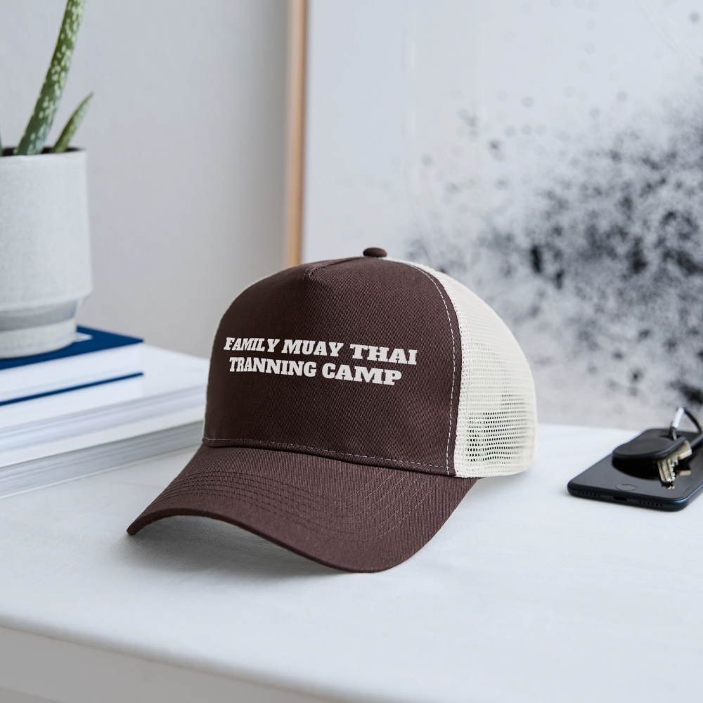 Trucker Cap - marron/beige