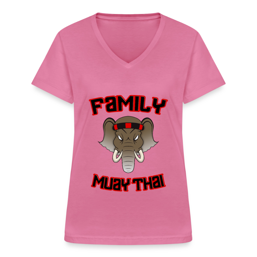 Classic Women’s V-Neck T-Shirt - pink