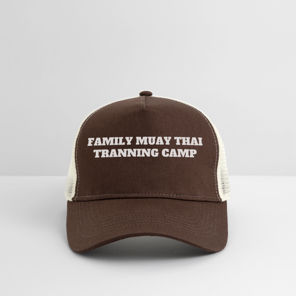 Trucker Cap - marron/beige