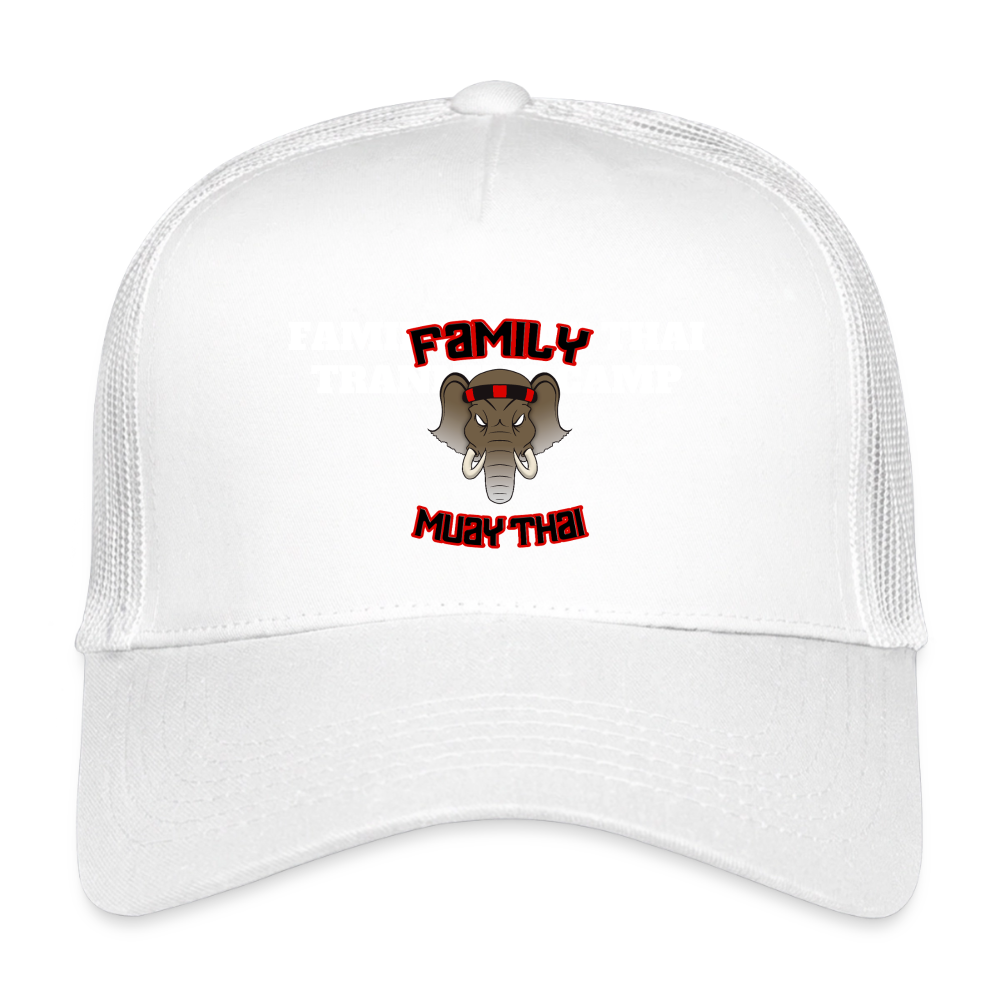 Casquette trucker enfant - blanc