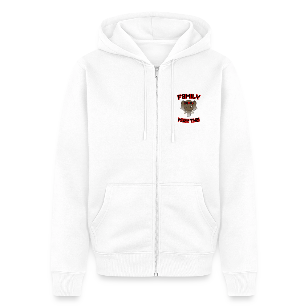Veste à capuche Premium Homme - blanc