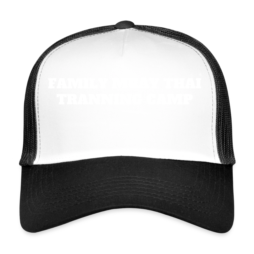 Trucker Cap - blanc/noir
