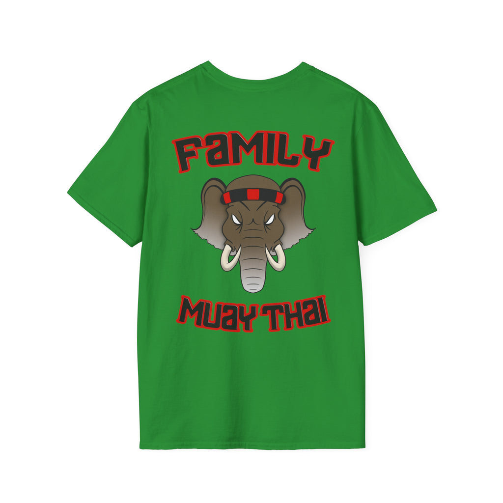 T-Shirt Éléphant Tribal – Motif Poche Discret | Family Muay Thai
