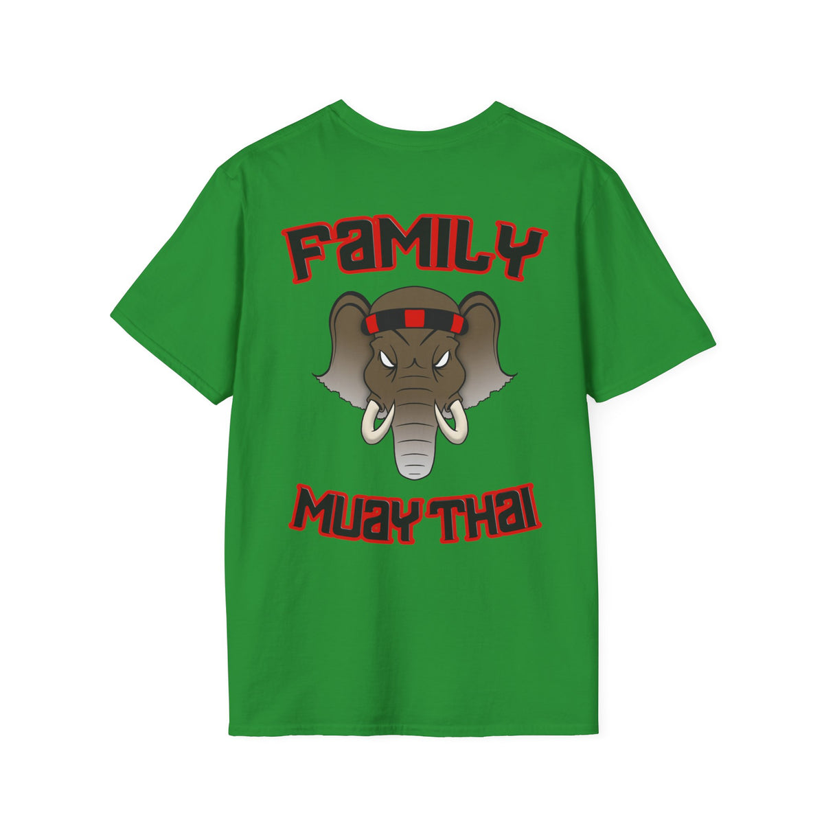 T-Shirt Éléphant Tribal – Motif Poche Discret | Family Muay Thai