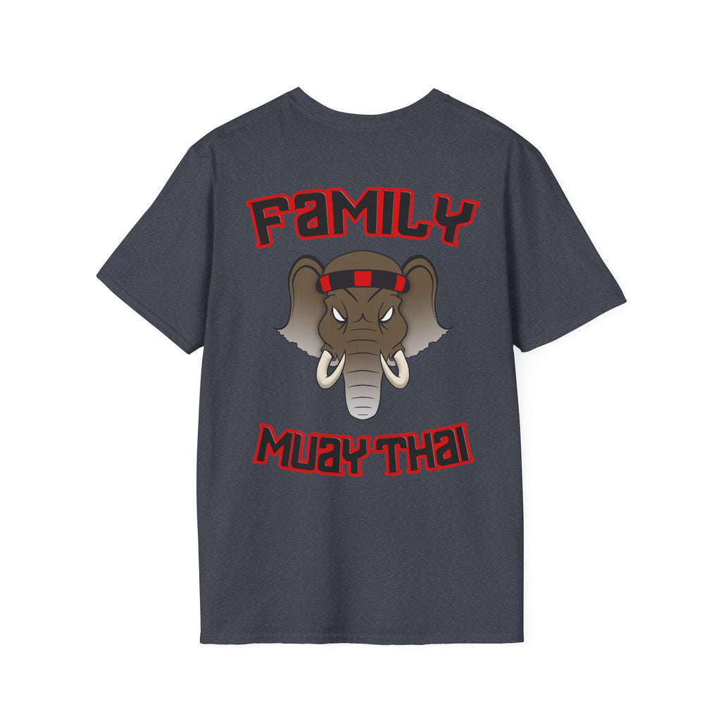 T-Shirt Éléphant Tribal – Motif Poche Discret | Family Muay Thai