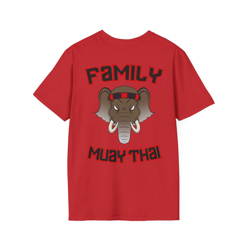 T-Shirt Éléphant Tribal – Motif Poche Discret | Family Muay Thai