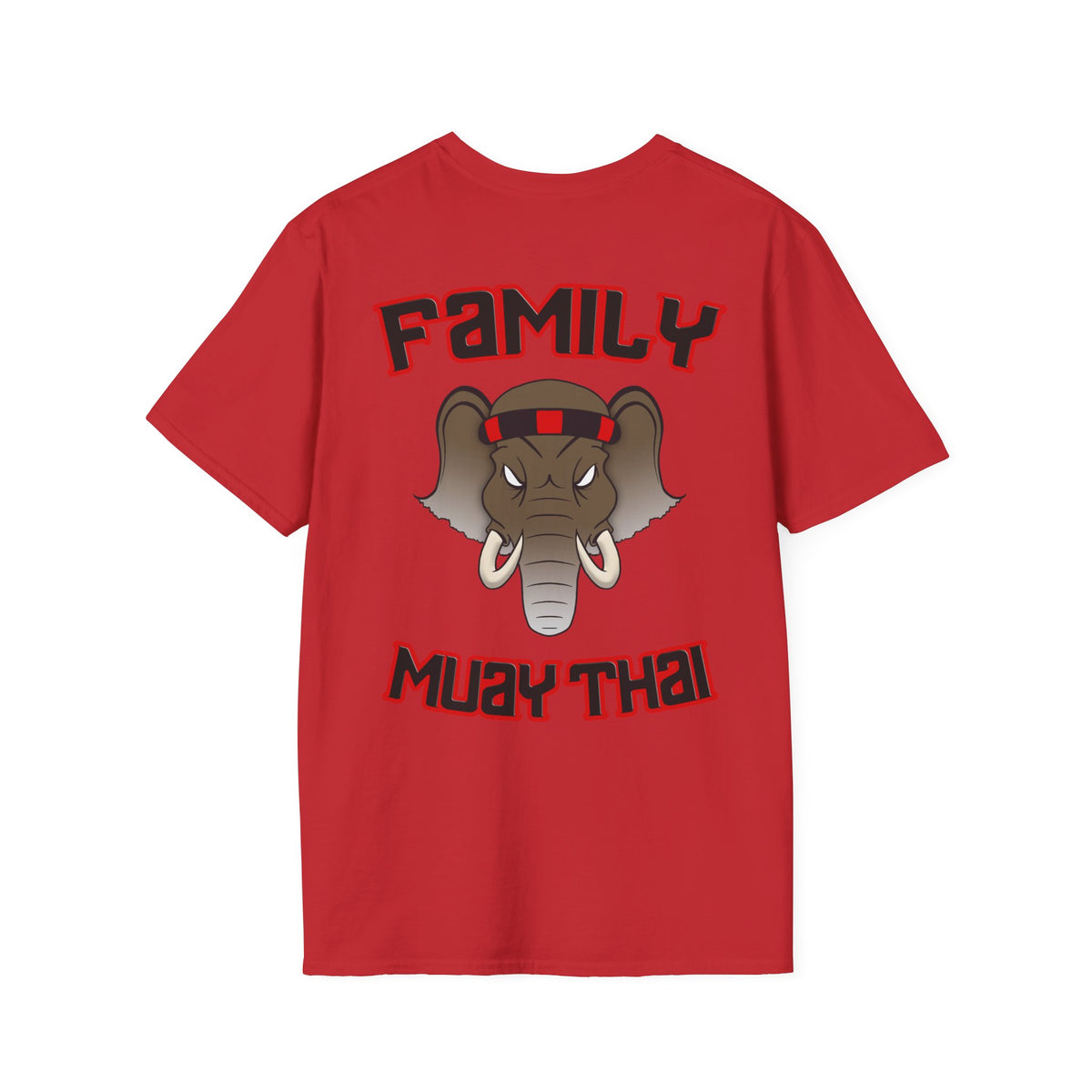 T-Shirt Éléphant Tribal – Motif Poche Discret | Family Muay Thai