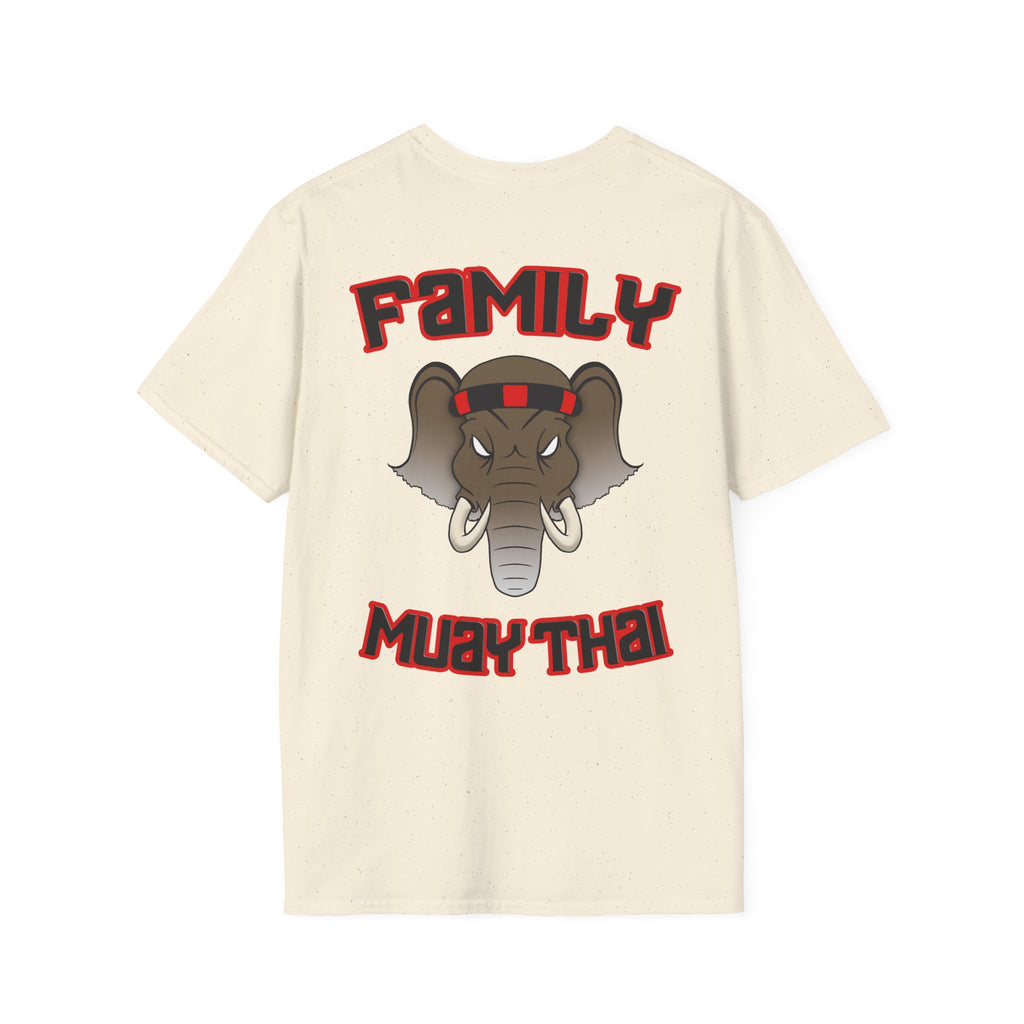 T-Shirt Éléphant Tribal – Motif Poche Discret | Family Muay Thai