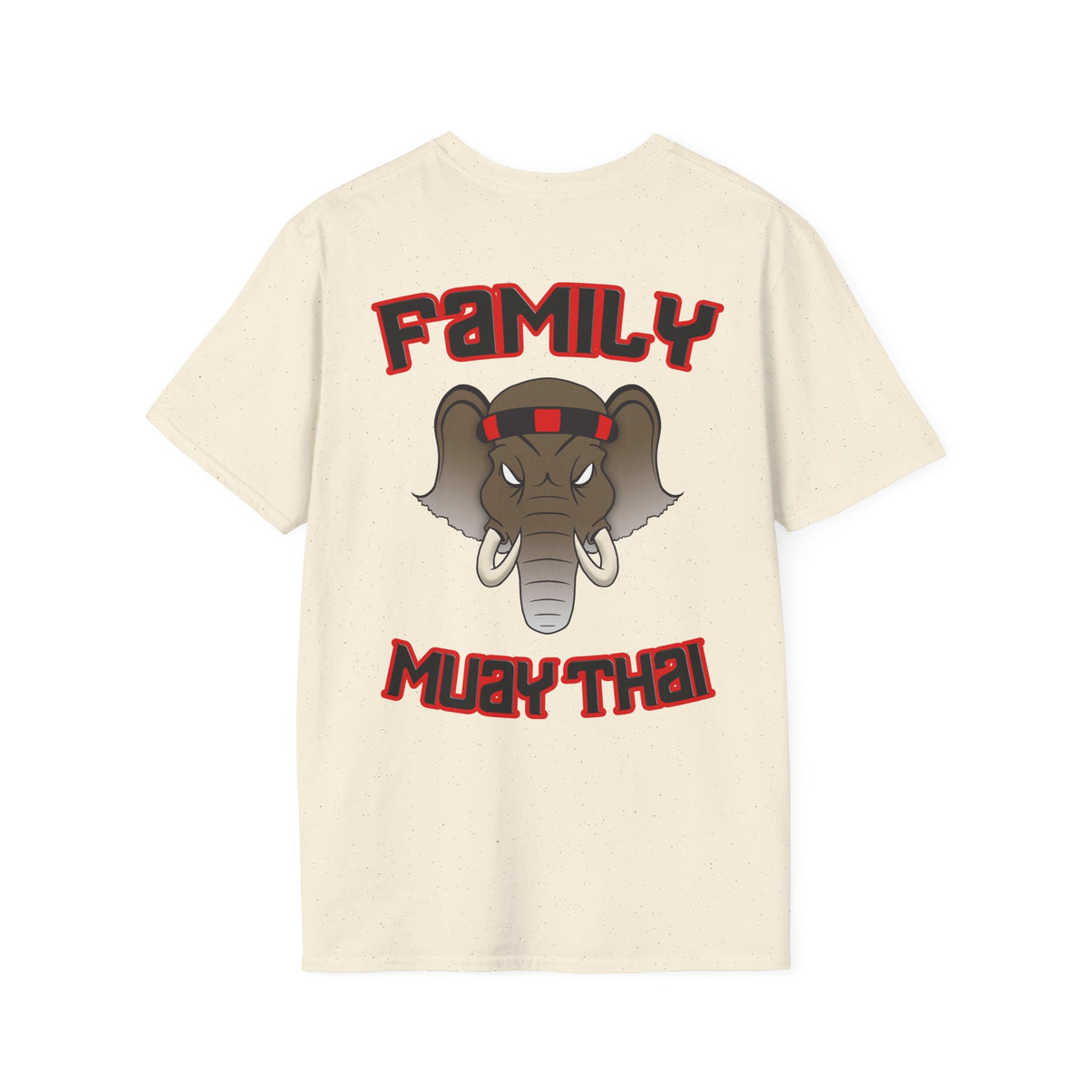 T-Shirt Éléphant Tribal – Motif Poche Discret | Family Muay Thai