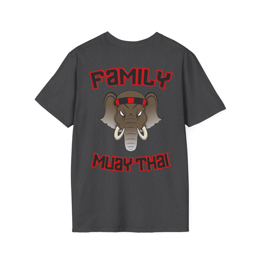 T-Shirt Éléphant Tribal – Motif Poche Discret | Family Muay Thai
