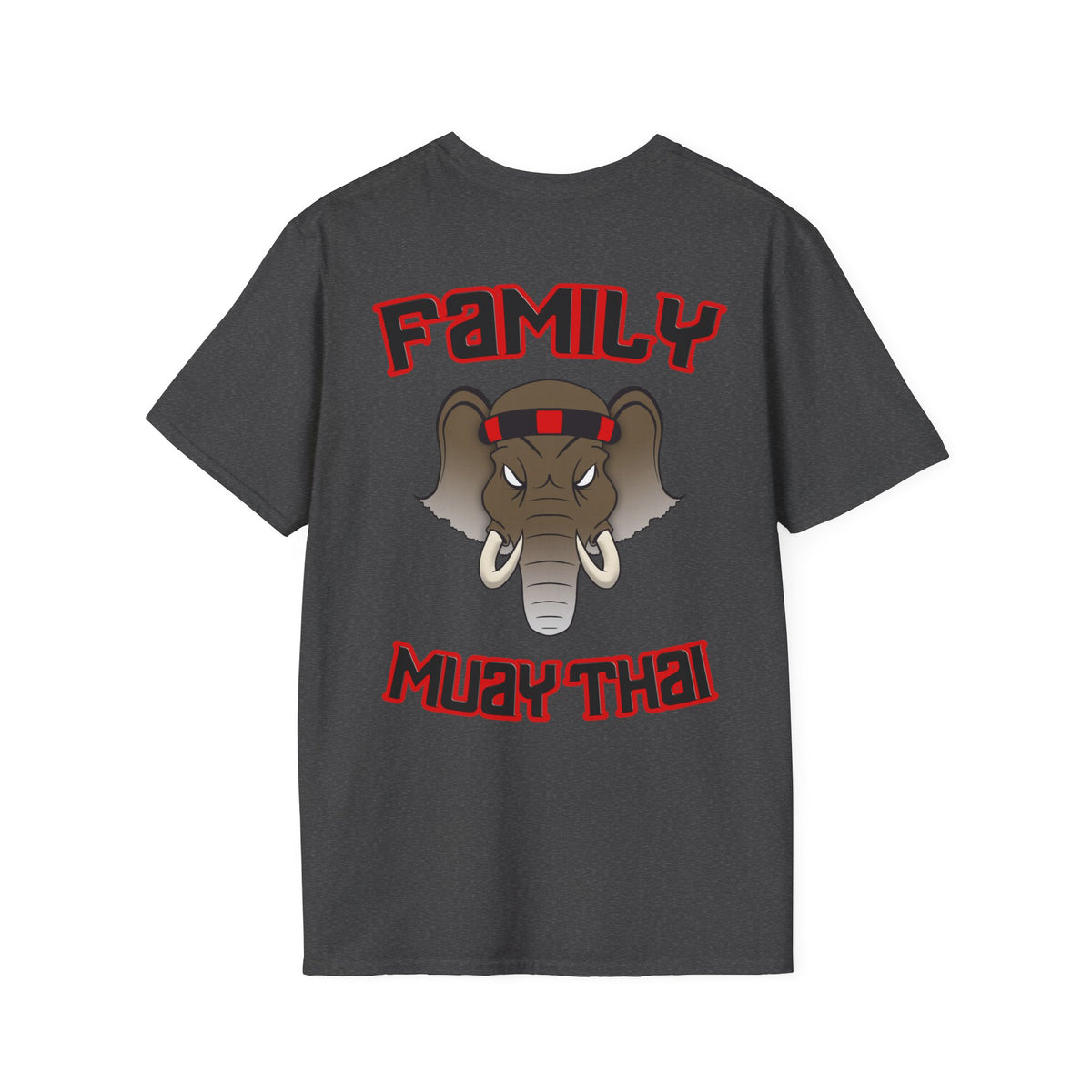 T-Shirt Éléphant Tribal – Motif Poche Discret | Family Muay Thai
