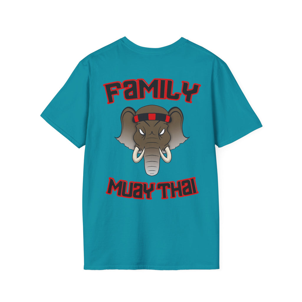 T-Shirt Éléphant Tribal – Motif Poche Discret | Family Muay Thai