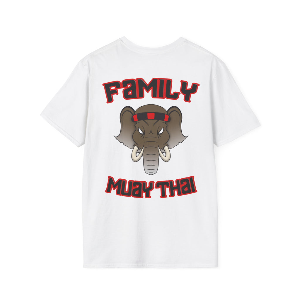T-Shirt Éléphant Tribal – Motif Poche Discret | Family Muay Thai