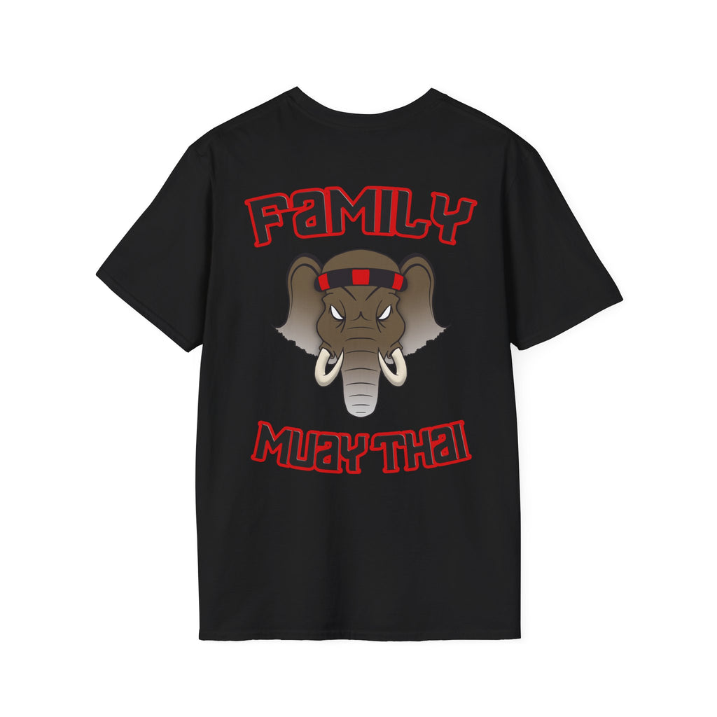 T-Shirt Éléphant Tribal – Motif Poche Discret | Family Muay Thai