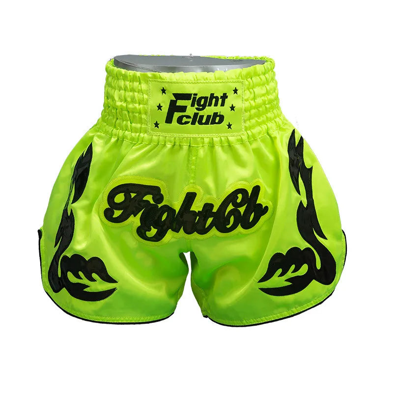 Short Muay Thaï Broderie – Homme, Femme & Enfant | Family Muay Thai