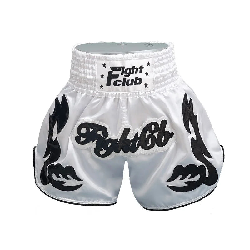 Short Muay Thaï Broderie – Homme, Femme & Enfant | Family Muay Thai