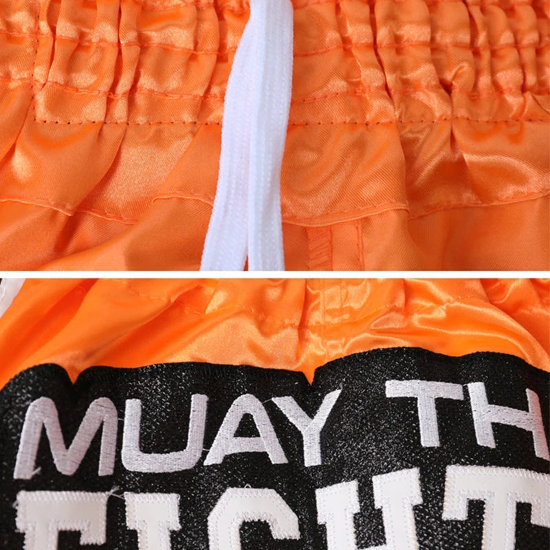 Short Muay Thaï Broderie – Homme, Femme & Enfant | Family Muay Thai