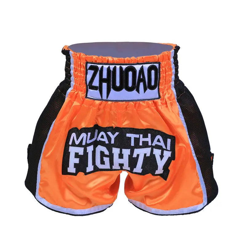 Short Muay Thaï Broderie – Homme, Femme & Enfant | Family Muay Thai