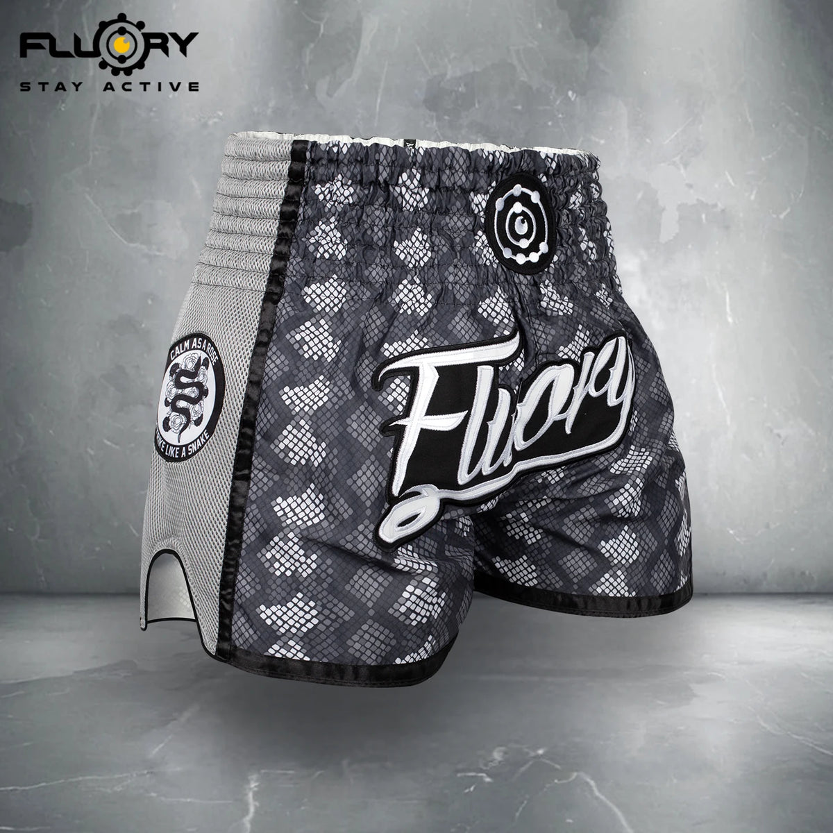 Short de Muay Thaï FLUORY – Liberté de Mouvement | Family Muay Thai