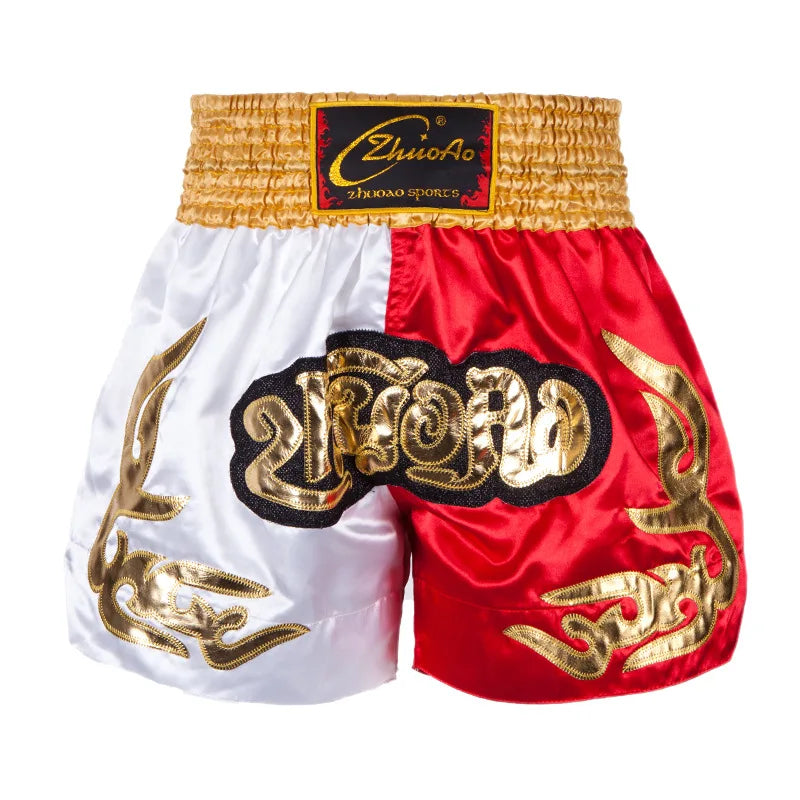 Short Muay Thaï Satin – Homme, Femme & Enfant | Family Muay Thai