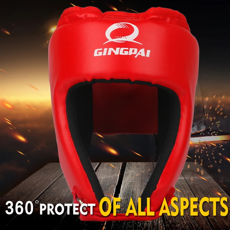 Casque de Boxe PU – Protection Intégrale Muay Thaï & MMA | Family Muay Thai